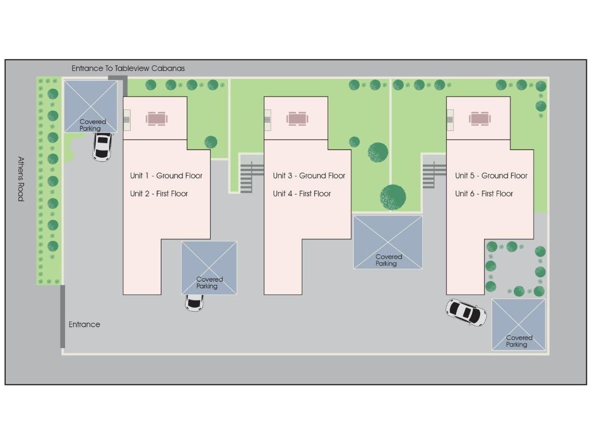 เทเบิล วิว วิลลาส์ Apartment โบลแบร์กสตรานด์ ภายนอก รูปภาพ